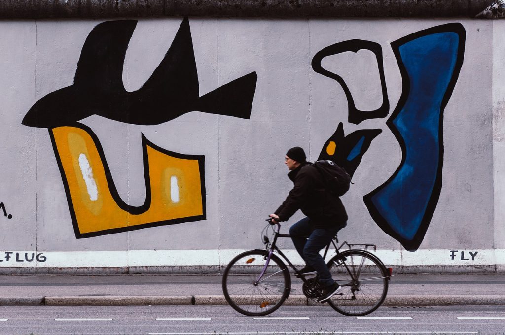 wall, cyclist, berlin wall-7124150.jpg